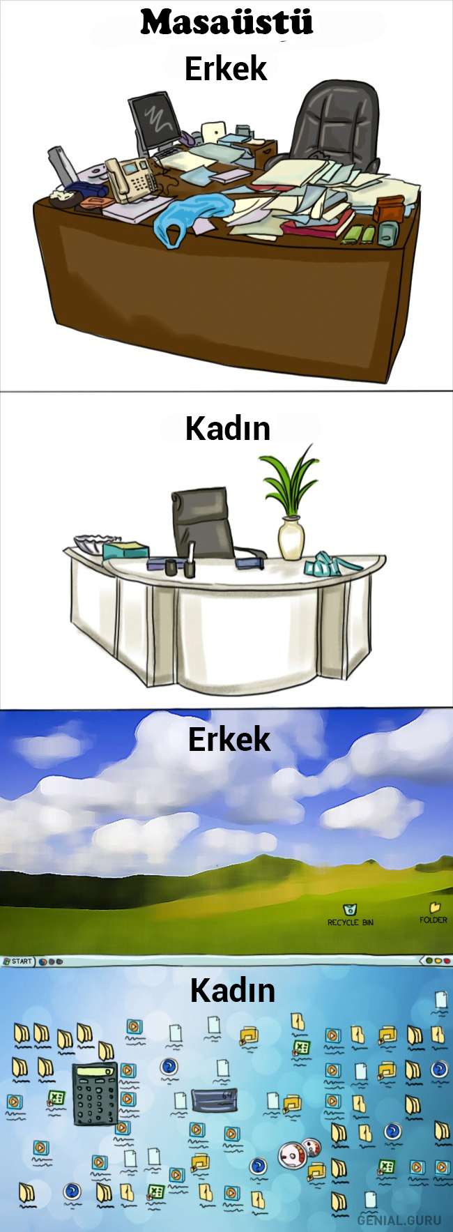 Erkekler ve Kadınlar - Birbirimizden Çok Farklıyız 9 8