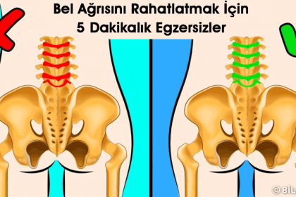 bel agrisini rahatlatmak icin 5 dakikalik egzersizler