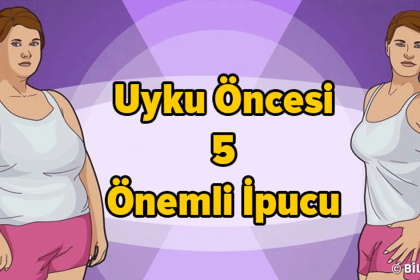 uyku oncesi ipucu