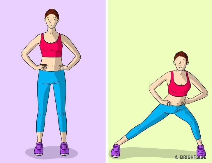 yana doğru lunge hareketi