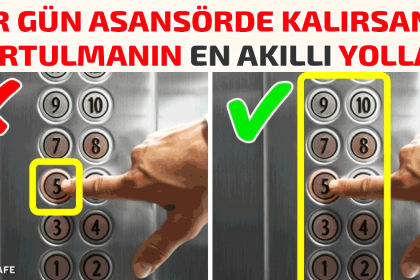 Asansörde Mahsur Kalırsanız Kurtulmanın En Akıllı Yolları