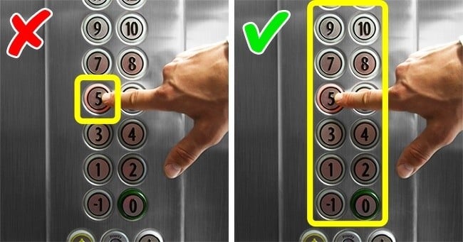 Asansörde Mahsur Kalırsanız Kurtulmanın En Akıllı Yolları 6 asansör düğmeleri