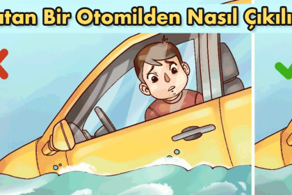 Batan Bir Otomilden Nasıl Çıkılır? 10 batan bir otomobilden nasıl çıkılır