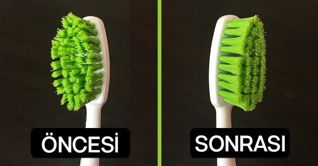 Eski Eşyalarınızı Yeniye Dönüştürmenin 13 Kolay Yöntemi! 14 diş fırçaları
