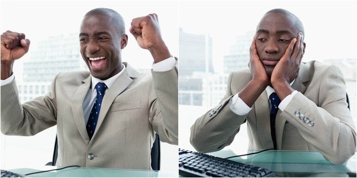 enerjik ve tükenmiş adam