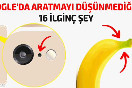 google da aranmayan şeyler