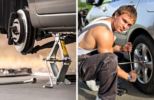 lastik değiştirmek