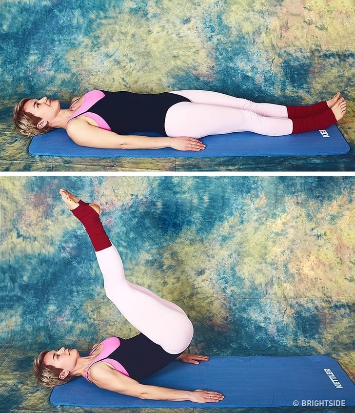 bacakları kaldırma