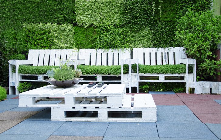 Kendi Başınıza Yapabileceğiniz 16 Mobilya Parçası 5 palet sehpa