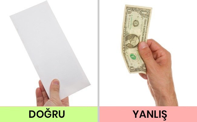 Kitaplarda Tarif Edilmeyen 18 Görgü Kuralı 5 para