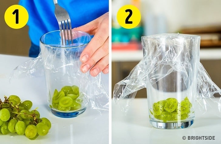 Streç Film Kullanarak Ev İşlerinizi Kolaylaştırabileceğiniz 10 Yöntem 7 sinek koruyucu