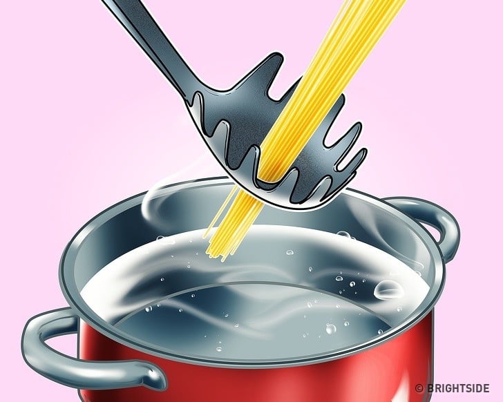 Mutfakta Yaptığımız 10 Yaygın Hata 7 spagetti