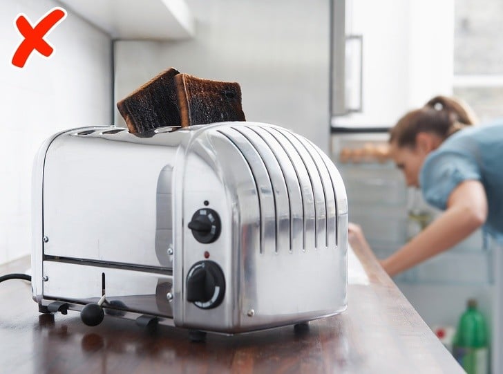Mutfakta Yaptığımız 10 Yaygın Hata 6 tost ayarlarını doğru kullanmıyoruz