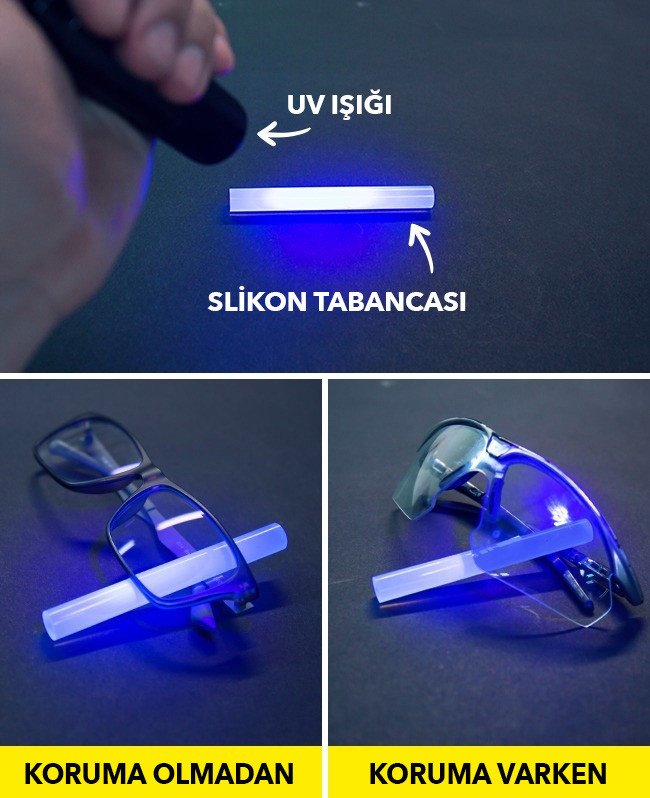 uv korumasını test etme