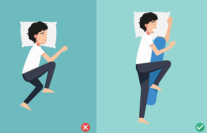 uykusuzluğa ne iyi gelir bacak arası yastık