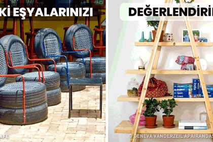 Kendi Başınıza Yapabileceğiniz 16 Mobilya Parçası 22 eski eşyalarınızı değerlendirin