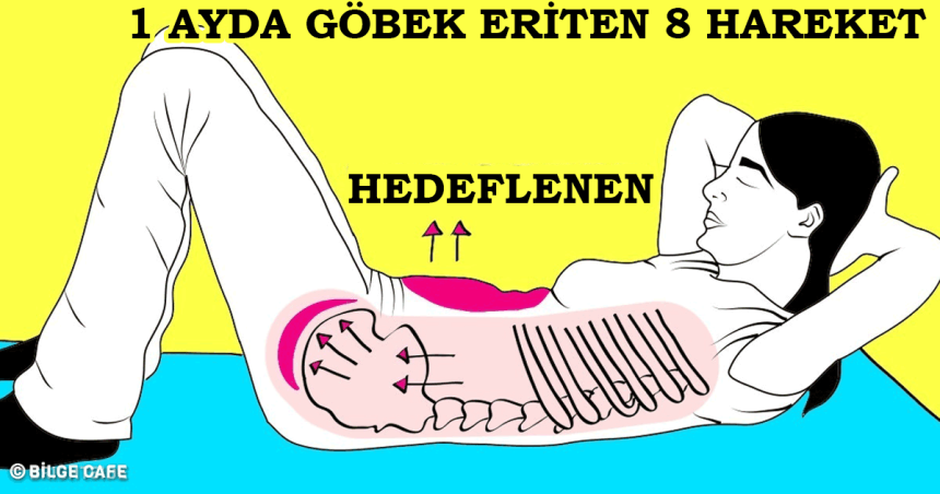 Sadece 1 Ayda Göbek Eriten En Etkili 8 Hareket 1 gobek eriten hareketler