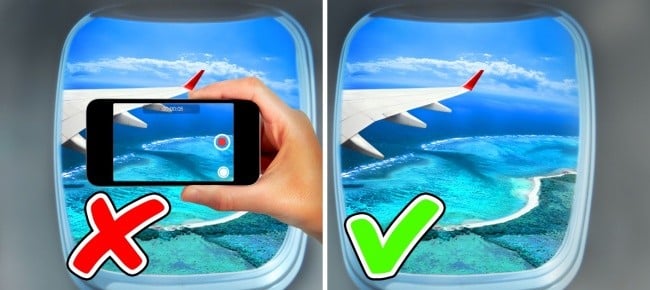 Uçakta Asla Yapılmaması Gereken 11 Şey! 9 telefon kullanmayın