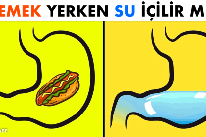 yemek yerken su içilir mi