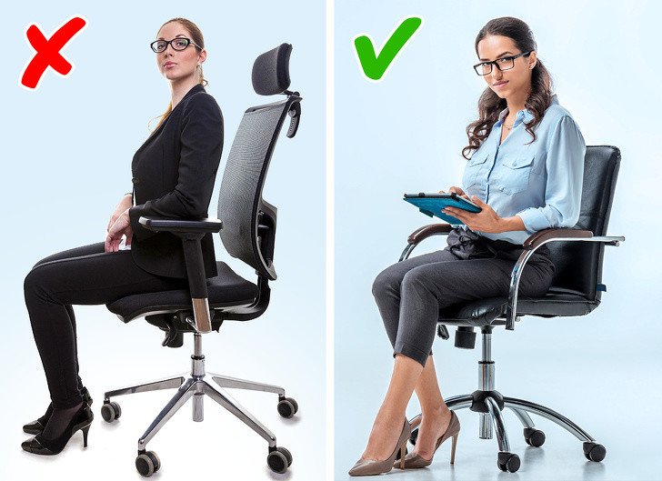 Sağlıklı Bir Yaşam için Doğru Bildiğimiz 10 Yanlış 6 ergonomik normal sandalye