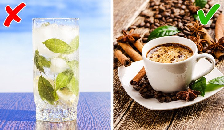 Baş Ağrılarının Sebepleri ve Kurtulma Yöntemleri 10 kahve ve soğuk su