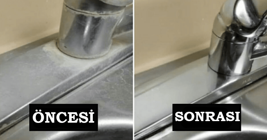 Parlak Bir Lavabo İçin İhtiyacınız Olan Tek Malzeme 1 lavobo temizleme