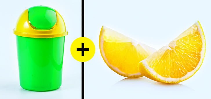 Evinizi İki kat Hızlı Temizlemek İster Misiniz? 8 limon ve çöp kutusu