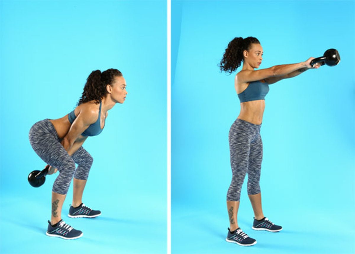 kettle bell swing