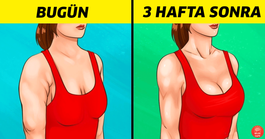 Güzel Kollara ve Sıkı Göğüslere Kavuşmak İçin 10 Hareket 1 gogsler icin egzersiz