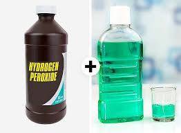 Dişlerinizdeki Tartar Lekelerinden Kurtulmanın 10 Etkili Yolu 6 hidrojen peroksit ve ağız gargarası