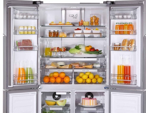 Mutfağınızı Parlatacak Temizlik Önerileri 4 buzdolabı çift kapılı