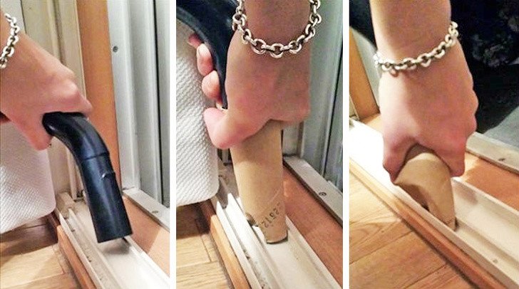 Evinizi Pırıl Pırıl Yapacak 10 Öneri 2 tuvalet kağıdı rulosu ve süpürge