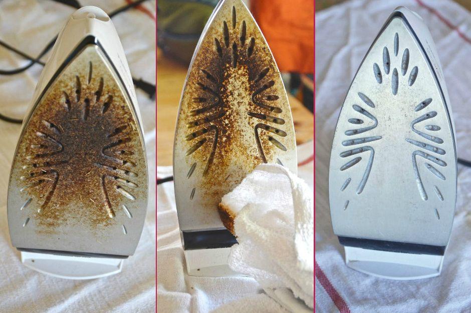 Evinizi Pırıl Pırıl Yapacak 10 Öneri 10 ütü tabanı temizleme