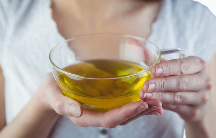 bardakta elma sirkesi