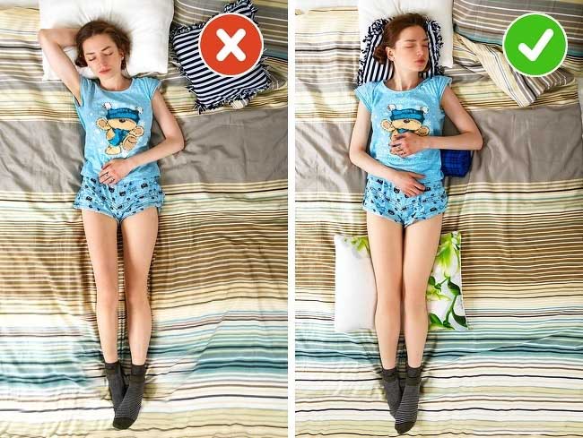 En Sevdiğiniz Uyuma Pozisyonunda Sağlığınızı Bozmadan Nasıl Uyursunuz? 3 sirt ustu