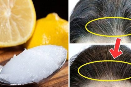 Hindistancevizi Yağı ve Limon ile Saçınız Artık Hiç Beyazlamayacak 24 hindistan cevizi ve limon