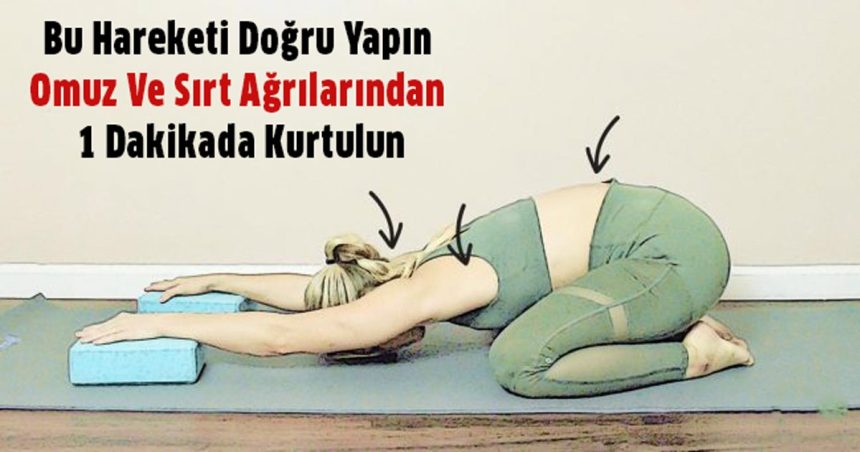 Omuz ve Sırt Ağrılarından Bu Egzersizlerle Kurtulun 26 omuzsirt agrisi