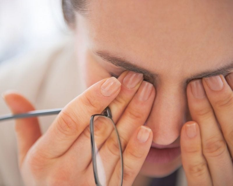 Beyin Tümörünün 7 Önemli Belirtisi 4 görme problemleri