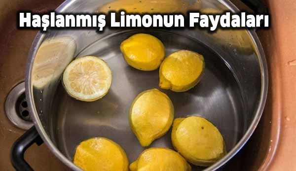 haşlanmış limonun faydaları