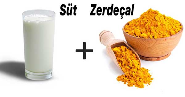 Beyni ve Karaciğeri Koruyan Daha Etkili Bir Karışım Yok 4 malzemeler süt zerdeçal
