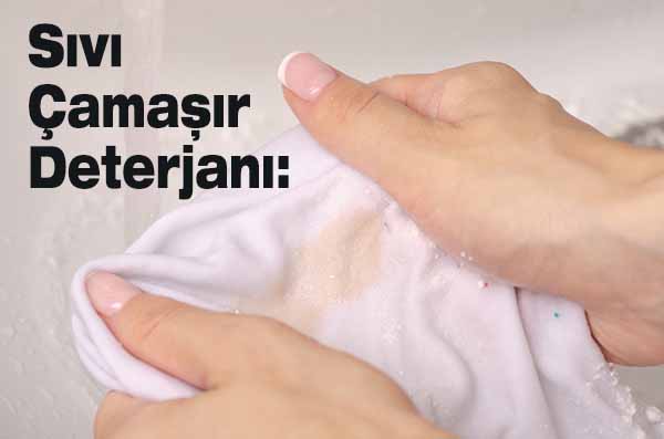 sıvı çamaşır deterjanı