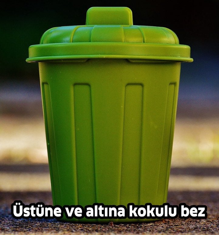 cop kovasi altina ustune bez