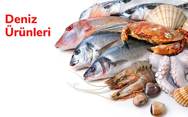 deniz urunleri