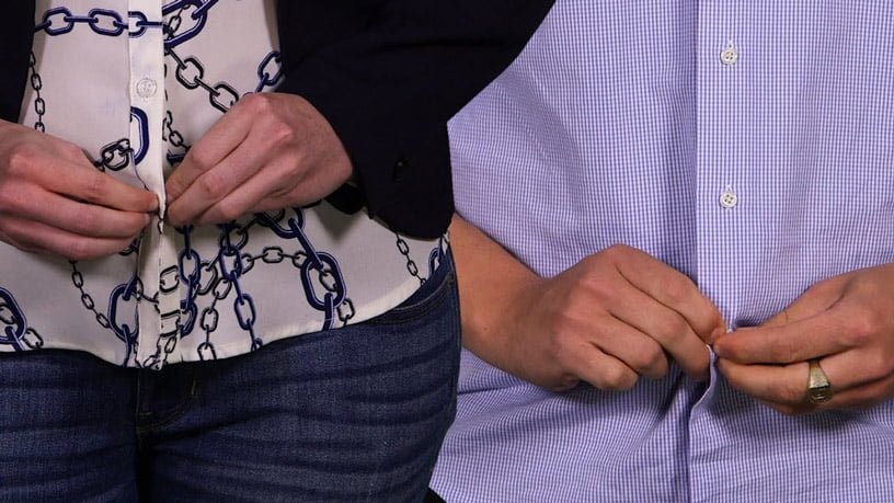 Kadın-Erkek Düğmesinin Farklı Olmasının Sebebi Buymuş 3 dugme farklari