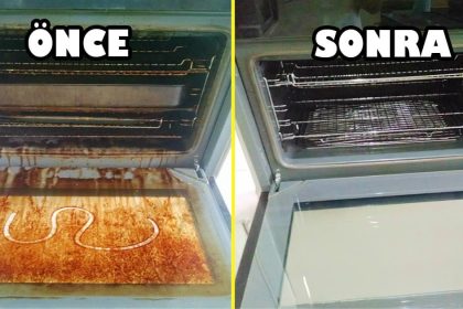 firin temizliginden bunalan hanimlar bu yontem en kolay