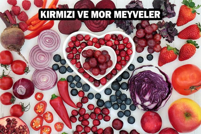 Kolajen Eksiği Nasıl Giderilir Hangi Besinleri Yemeliyiz? 9 kirmizi ve mor meyveler