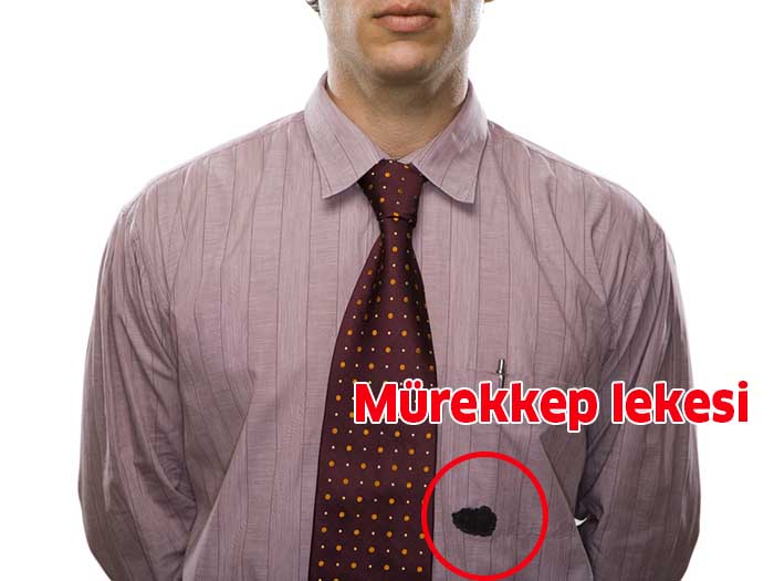 Mürekkep Lekelerini Temizlemek Artık Çok Kolay! 3 murekkep lekesi kiyafet