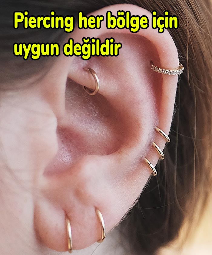 piercing her bolge icin