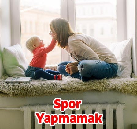 Bu 7 Alışkanlık Hamile Kalmanızı Engelliyor 4 spor yapmamak