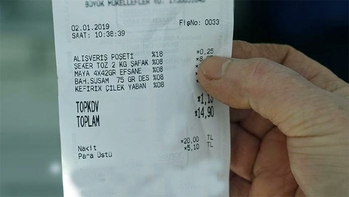 Bir Daha Alışveriş Fişlerine Dokunmayın Çünkü 2 alisveris fisine